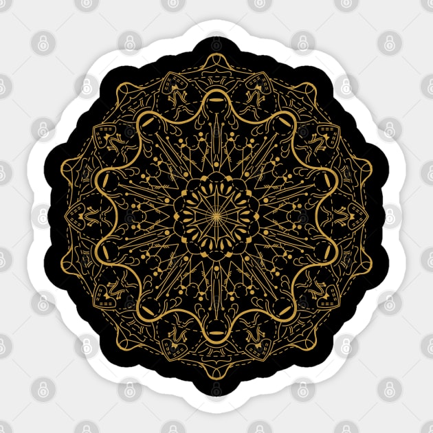 Seed of Life | Sacred Geometry Sticker by CelestialStudio